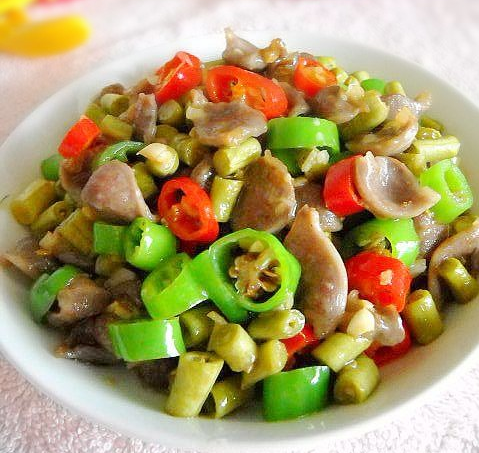 酸豆角炒大肠