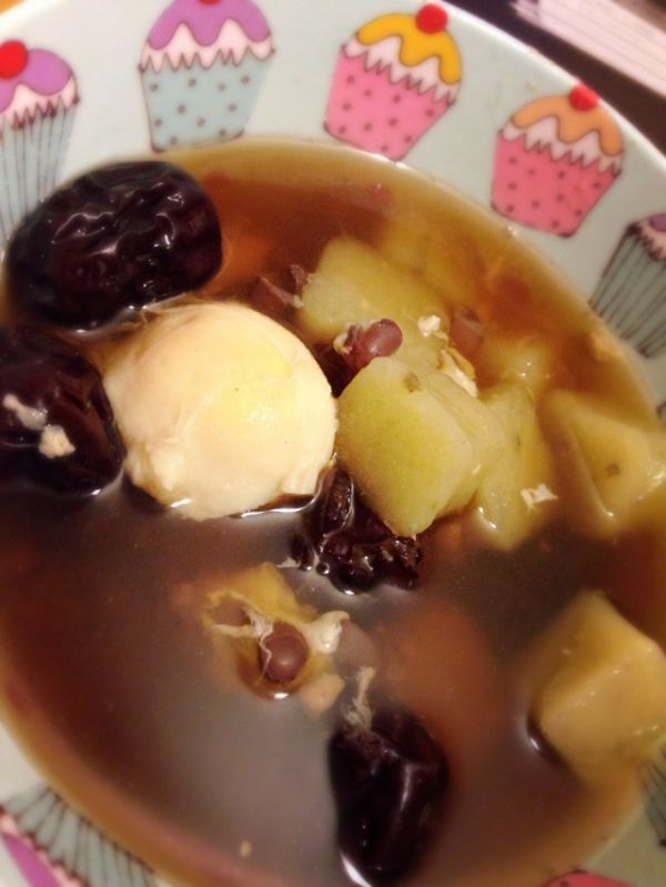 番薯鸡蛋糖水