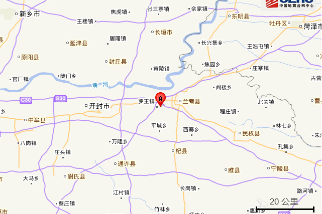 3·2河南开封市祥符区3.1级地震