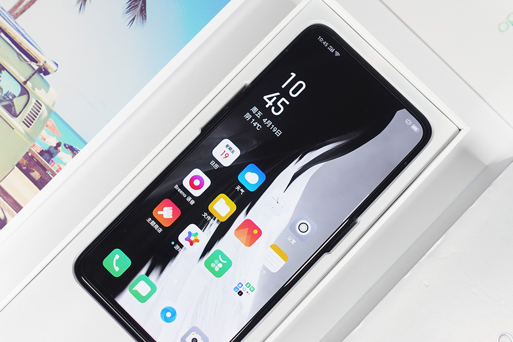 OPPO Reno开箱图赏：极夜黑，黑的深邃_百科TA说