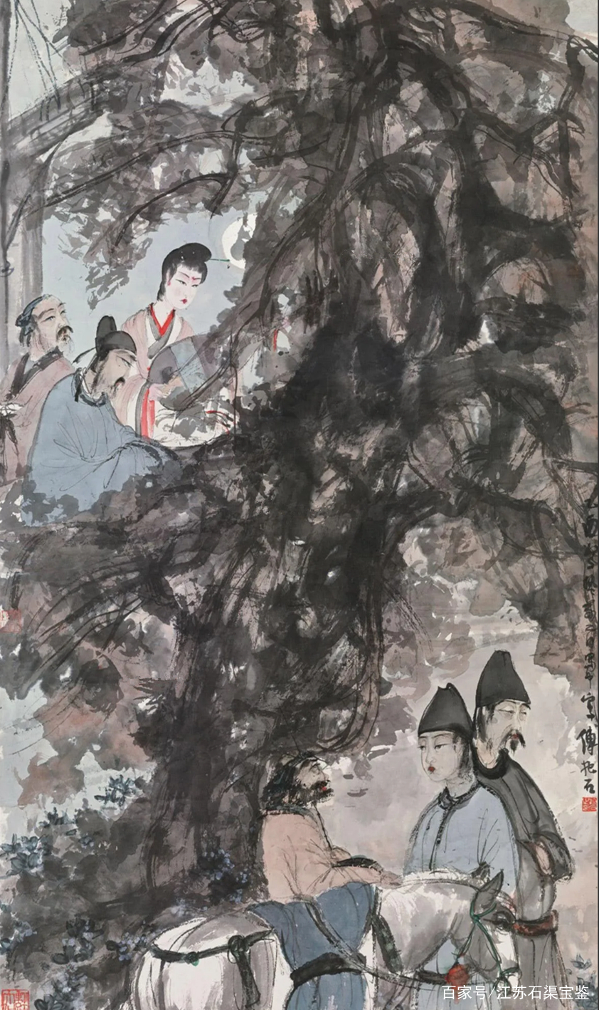 傅抱石：“新山水画”代表画家，画作拍出天价2.3亿！_百科TA说