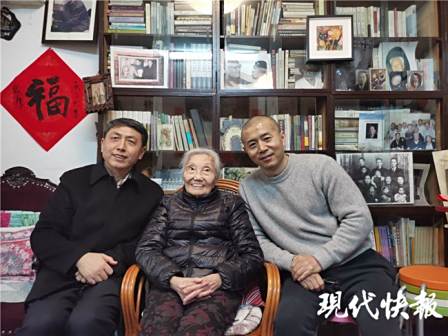 杨苡合照