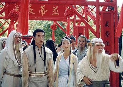 灵镜传奇奇幻武侠连续剧十碟装(dvd)