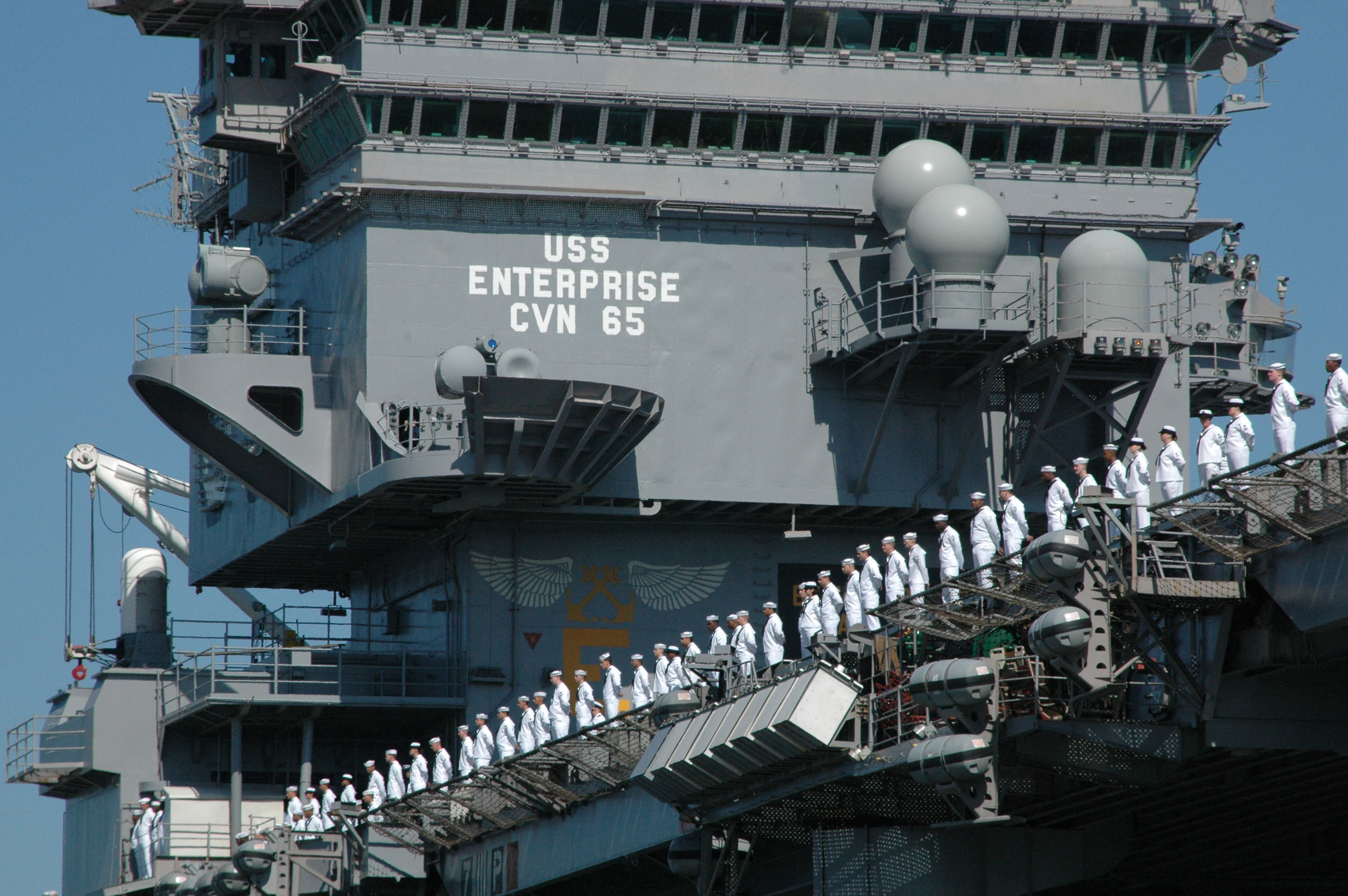 "企业号"(cvn-65)航空母舰