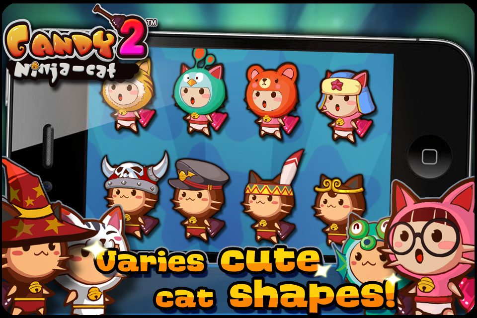  p>《糖果忍者猫2》是一款横版跑酷类游戏,可爱的忍者小猫拿着个马桶