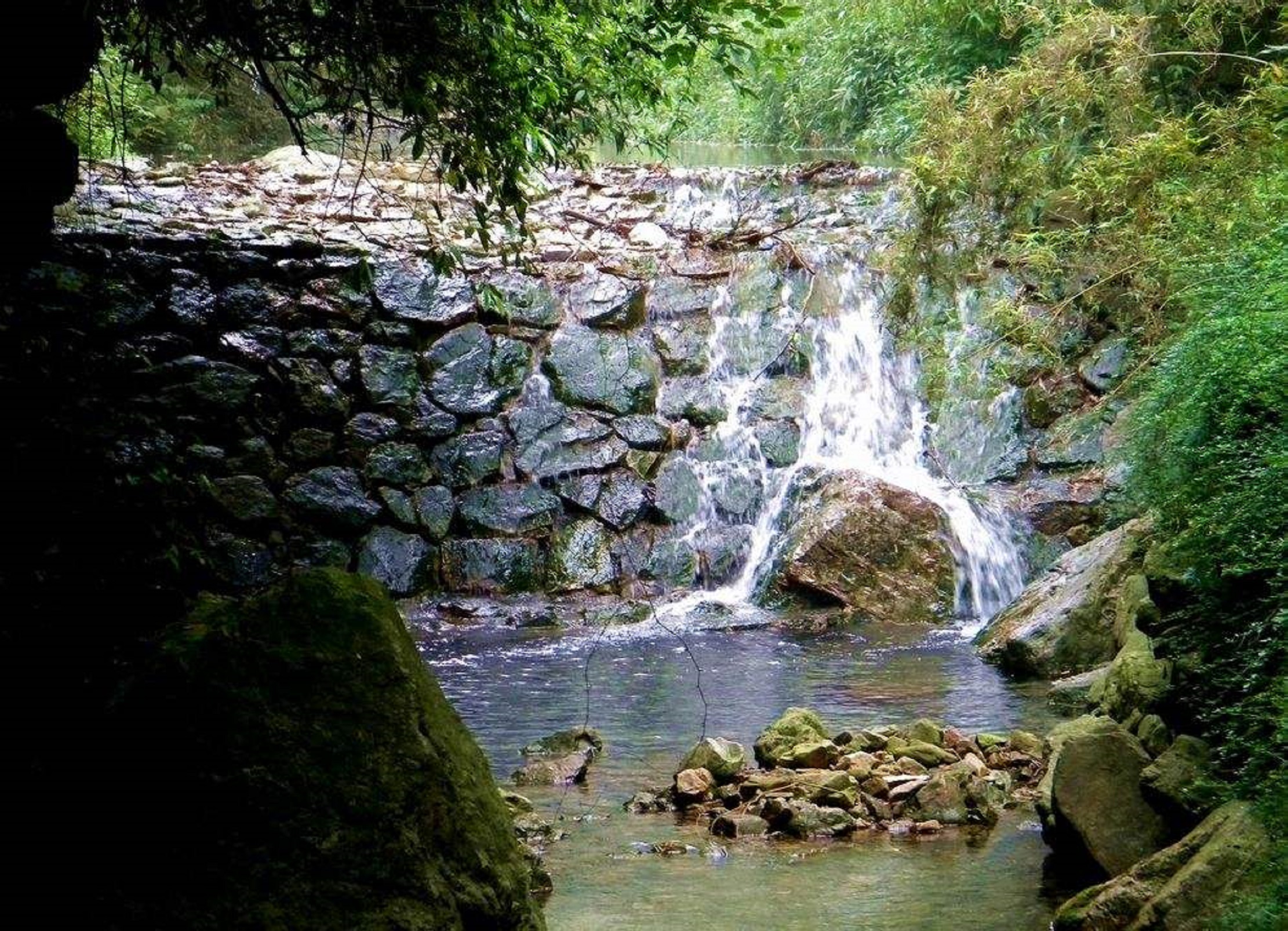  p>杭州白龙潭风景区一个位于杭州市西南的西湖龙坞景区的景点. /p>