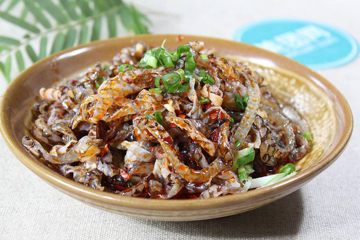 台式酸辣拌鱼皮