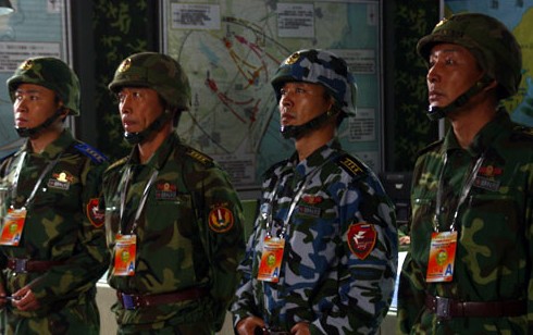  p>和平使命联合军演是上海合作组织的联合军事演习,是一场应对各国