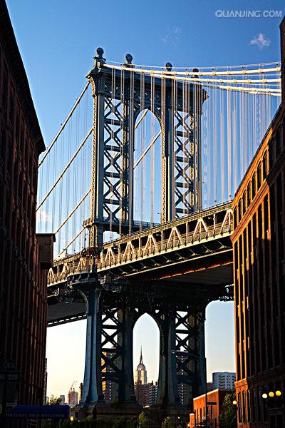 p>曼哈顿大桥(manhattan bridge)是一条悬索桥,位于美国纽约州 a