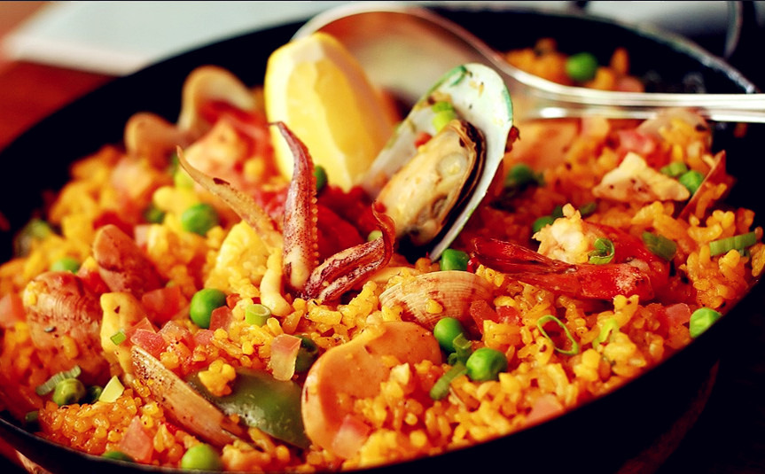 西班牙海鲜炒饭