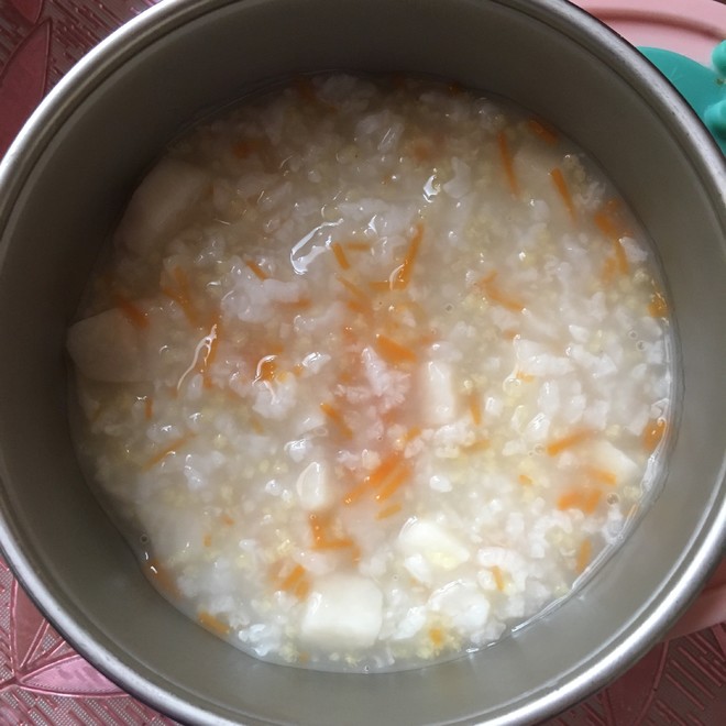 玉米渣胡萝卜粥