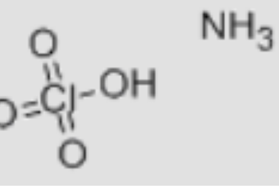 p>高氯酸铵(ammonium perchlorate),是一种化合物,分子式为nh sub>4 