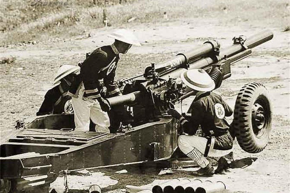 美国105毫米m102榴弹炮