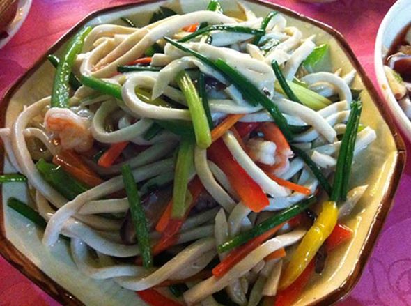 生炒鱼面