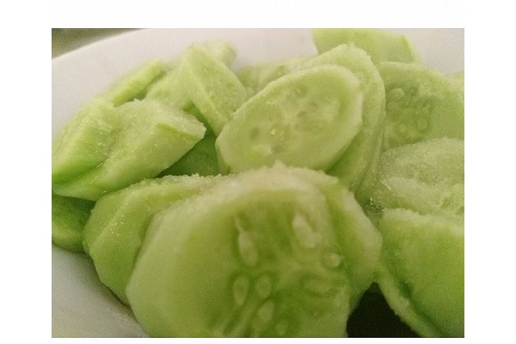 酸酸甜甜黄瓜芯