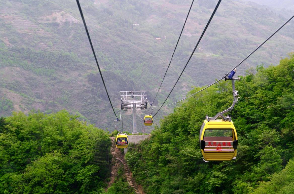 天竺山索道