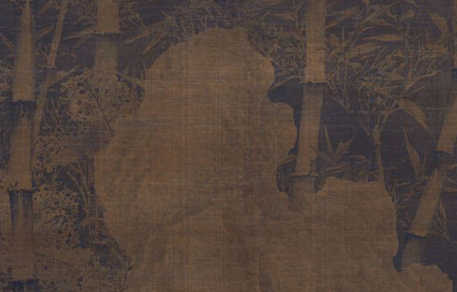《雪竹图》是传为五代南唐画家 a target="_blank" href="/item/徐熙"