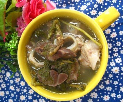 鱼腥草煲猪肺