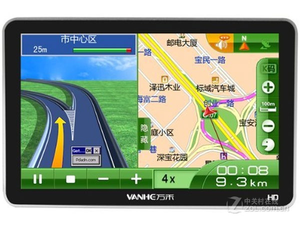 3英寸,采用全线正版凯立德地图. /p>