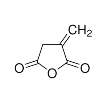  p>衣康酸酐是一种重要的衣康酸衍生物和精细化工原料,由于其分子中
