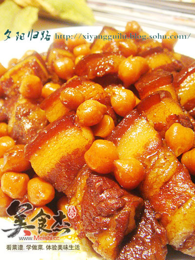 鹰嘴豆红烧肉