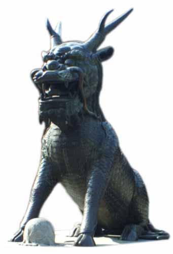  p data-id="gn6yf58w6o">长春园铜麒麟是清代文物,原属 a target="