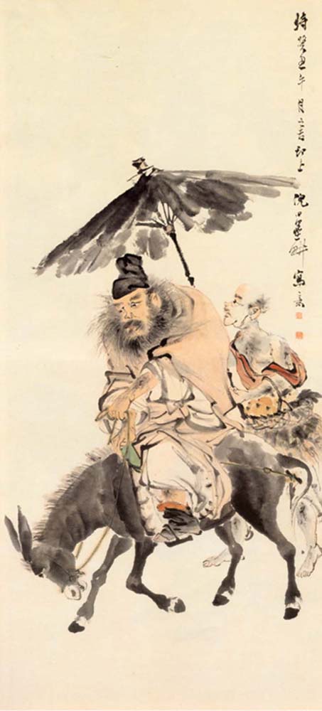 明陈洪绶钟馗图轴