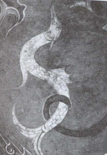 据《山海经》记载:北风吹来,蛇化鱼成为鱼妇,颛顼就是借着这种鱼死而