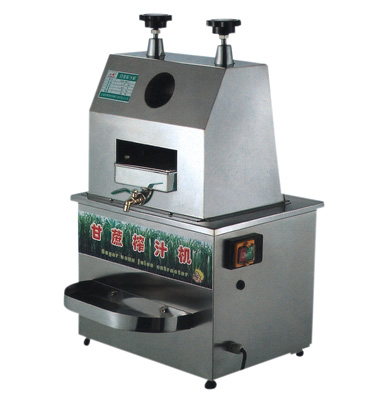  p>甘蔗机是把甘蔗压榨成汁的机器,也叫甘蔗榨汁机,可分为台式甘蔗机