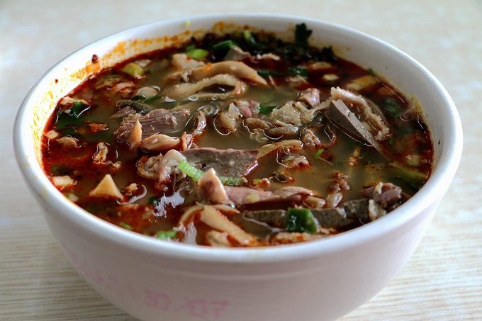 宁夏银川烩羊杂碎