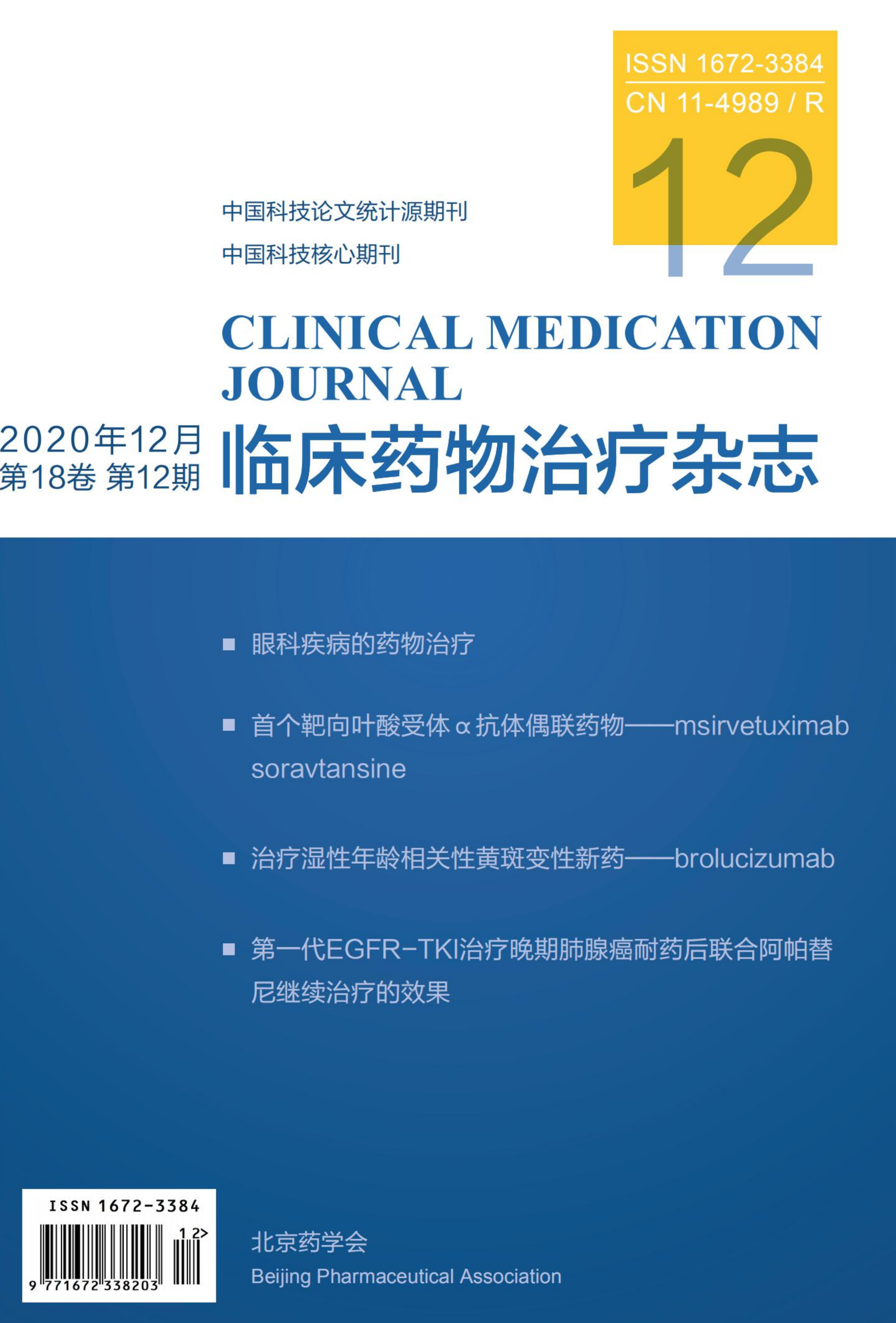 临床药物治疗杂志