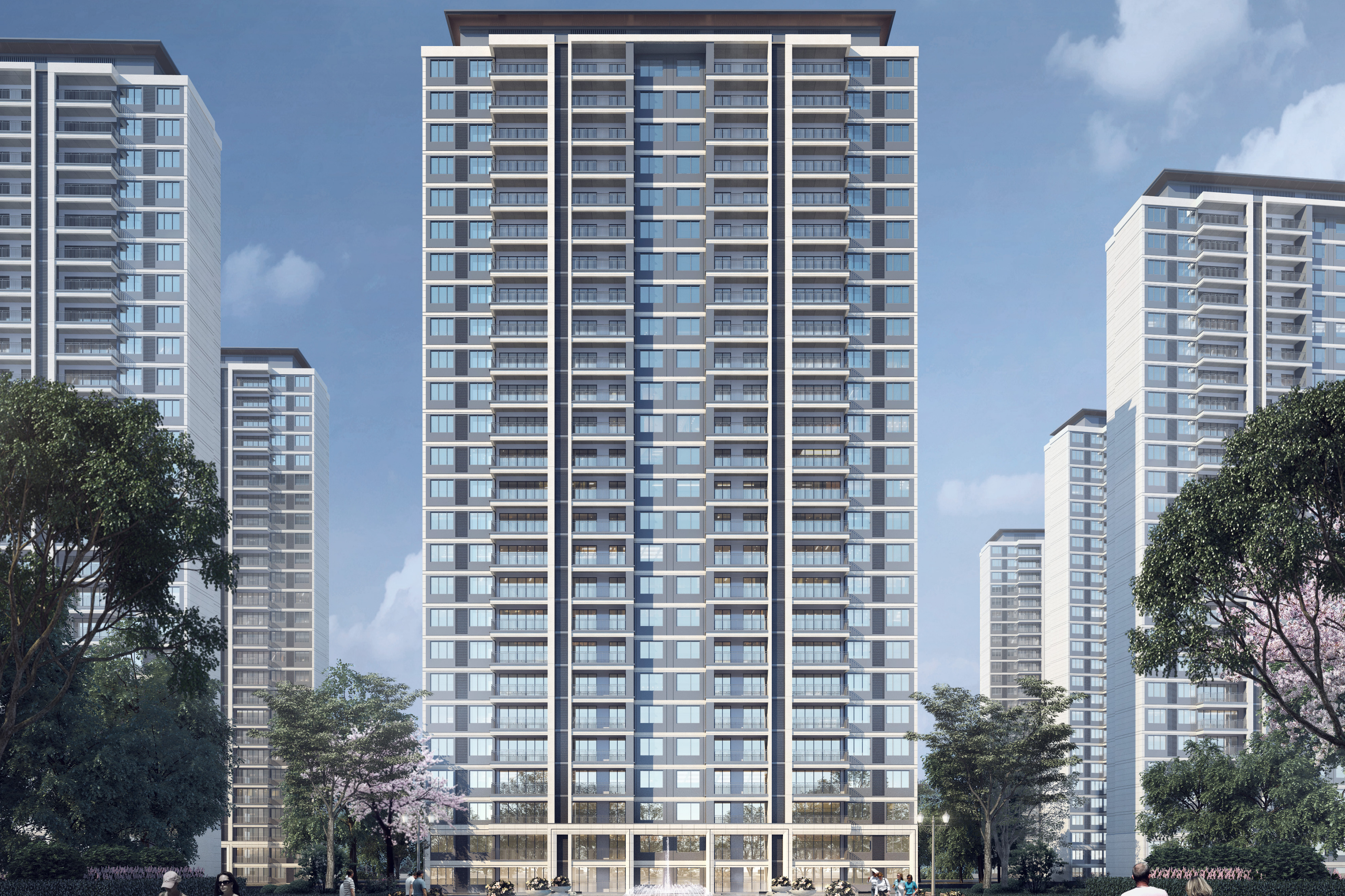  p>2021年,融创云南在弥勒甸溪河落子融创·九熙府,希望能在为城市