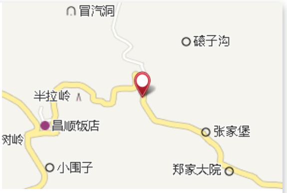 下半岭是归张家堡村所辖.根据岭形得名的地名.