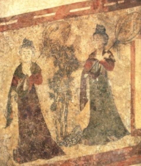 懿德太子墓侍女图_百度百科