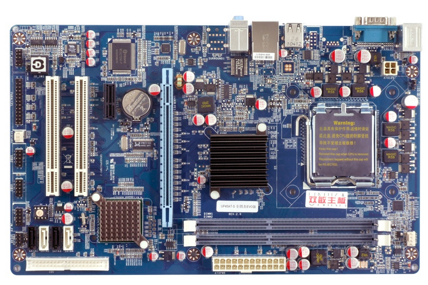  p>双敏up43at-s全固态evo版,是一款电脑主板,主芯片组为intelp41