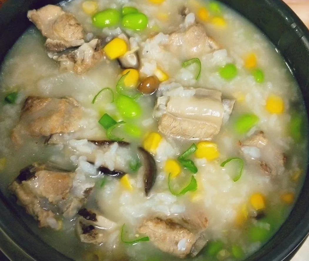 香菇玉米排骨粥