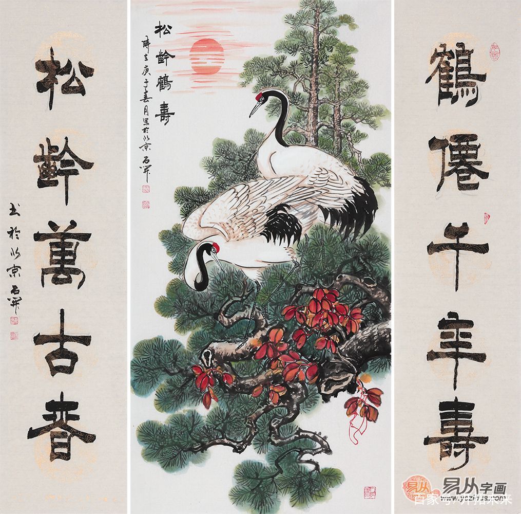 仙鹤画挂在家里好不好？有什么寓意_百科TA说