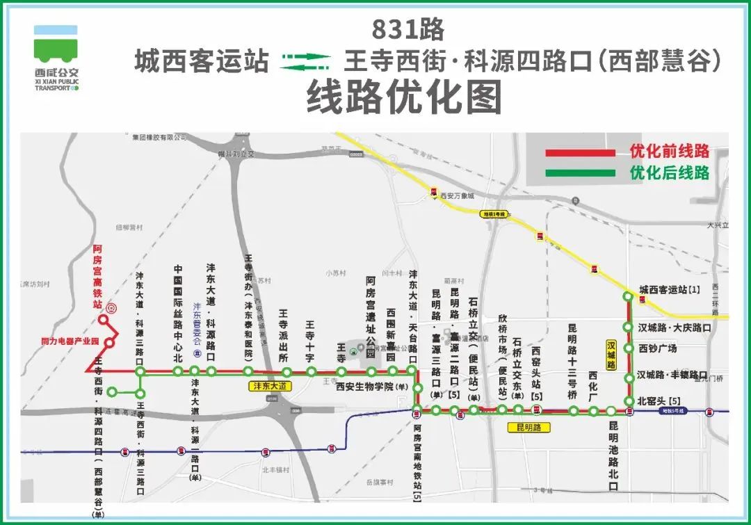 西咸公交831路