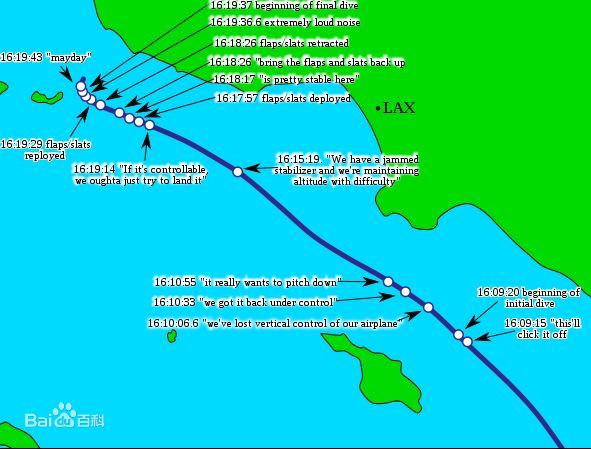 阿拉斯加航空261号班机空难图片_百度百科