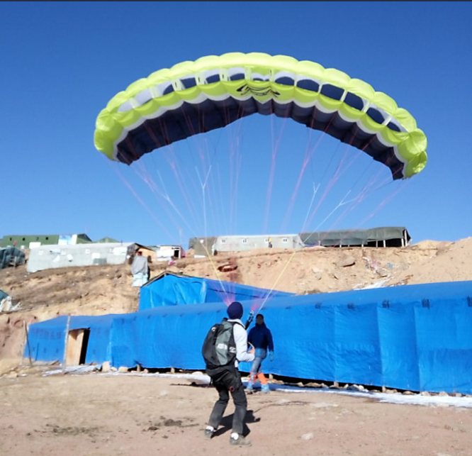  p>滑翔伞(paraglider) 飞行运动员驾翼型伞衣,利用 a href="#" data