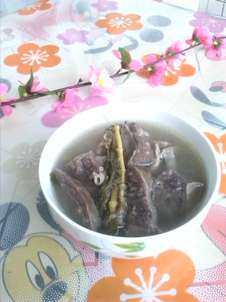 鱼腥草车前草煲猪肺