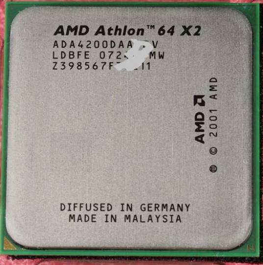AMD AM2 Athlon 64 X2 4200+_百度百科