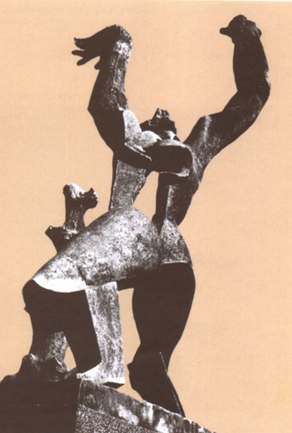  p>《被摧毁的城市》(destroyed city)是法籍俄裔雕塑家 a target="