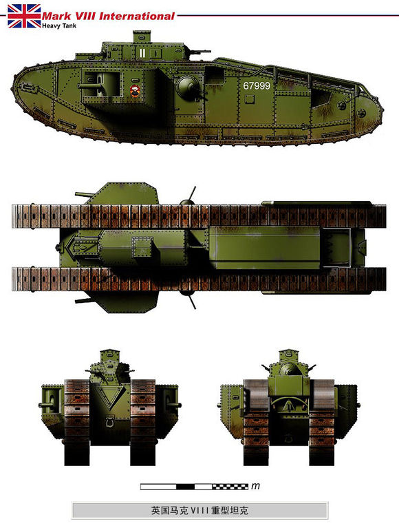  p data-id="gnwm5t80l4">马克Ⅰ型坦克是1916年英国制造的新式武器