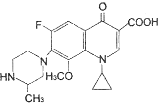  p>加替沙星滴眼液,适应症为本品适用于敏感菌所引起的急性细菌性结膜