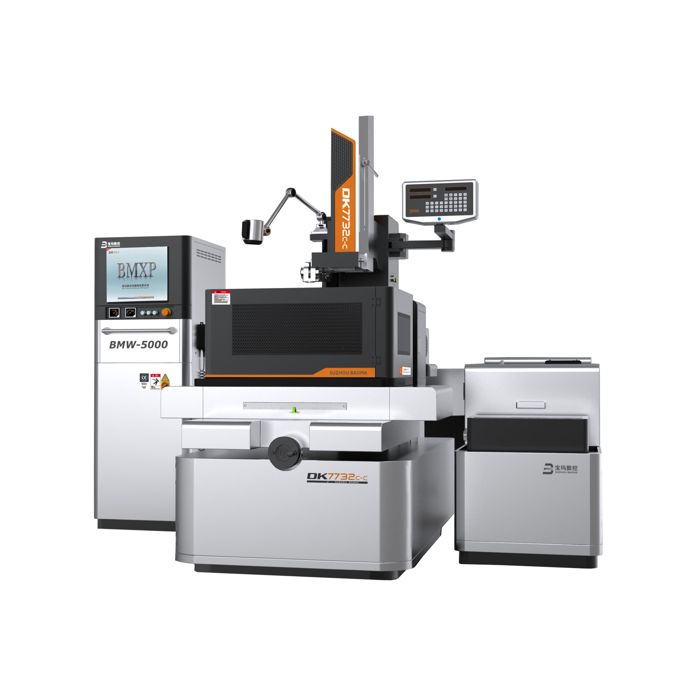  p>现在的往复运丝电火花线切割机,一般都使用简单的等频脉冲电源.