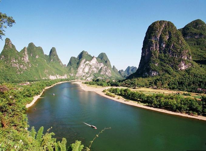 级旅游景区 /a>,中国十大风景名胜之一,桂林山水是中国山水的代表
