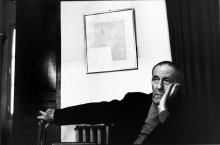 布列松为勒内-夏尔拍摄的人像作品