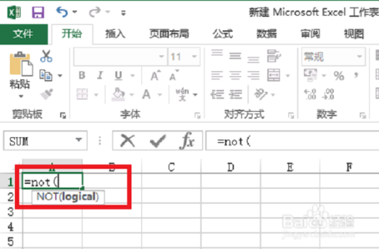 NOT函数_百度百科