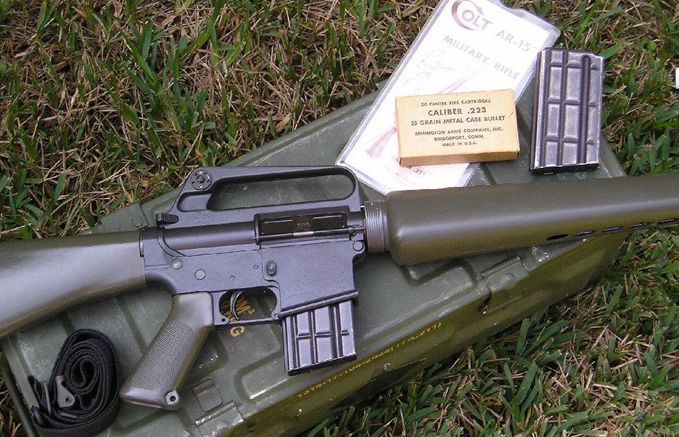  p>m16系列自动步枪是第二次世界大战后美国换装的第二代 a target="